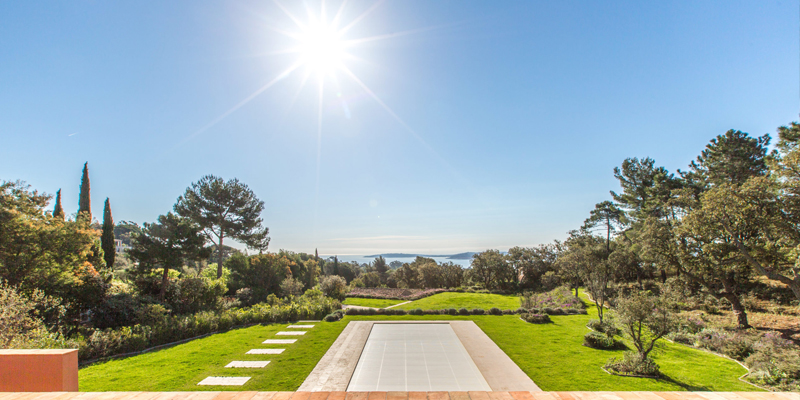 Jardin d'exception à Saint-Tropez SPP Paysage
